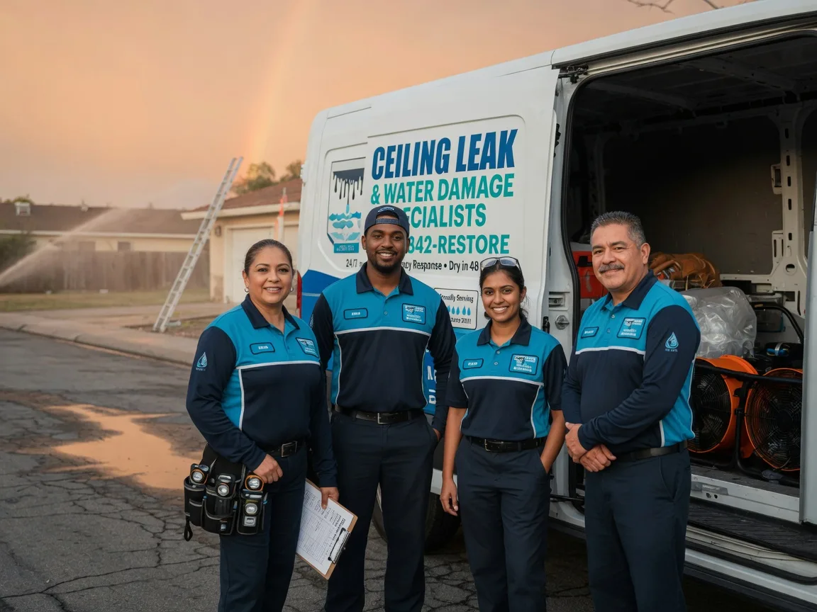 Ceiling Leak Cleanup company in Summerfield, OH